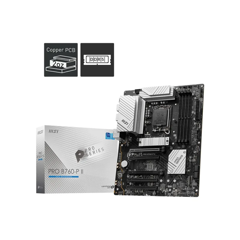 MSI PRO B760-P II/LGA 1700/ATX PRO B760-P II