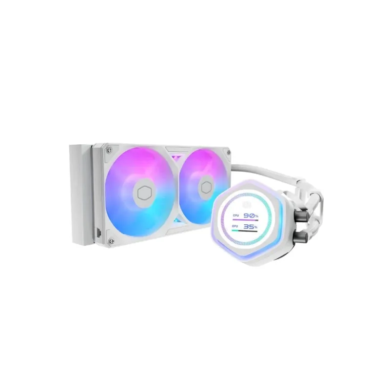 Cooler Master vodní chladič MasterLiquid Atmos II LCD 240, 2x120mm, …