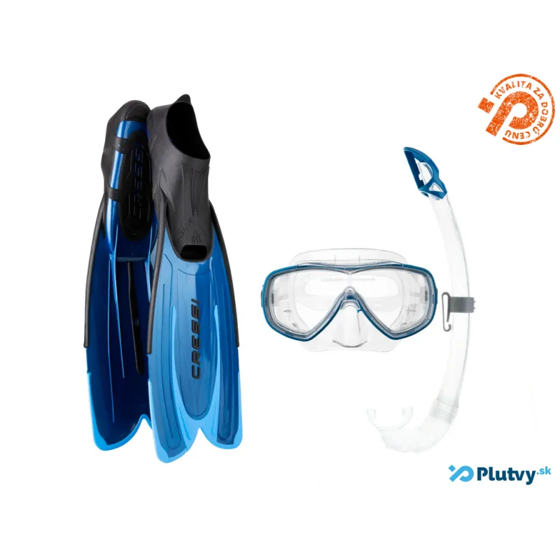 Cressi Agua Bag - šnorchlovací set 3v1 35/36