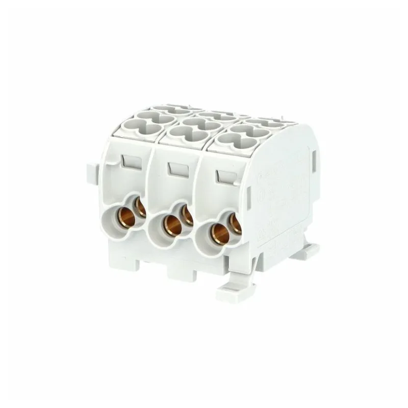 Hora eTec GmbH Svorkovnica rozbočovacia Cu HLAK 25/3 C L šedá 3-pól 152A 3x vstup 2x35mm2 výstup 2x25mm2