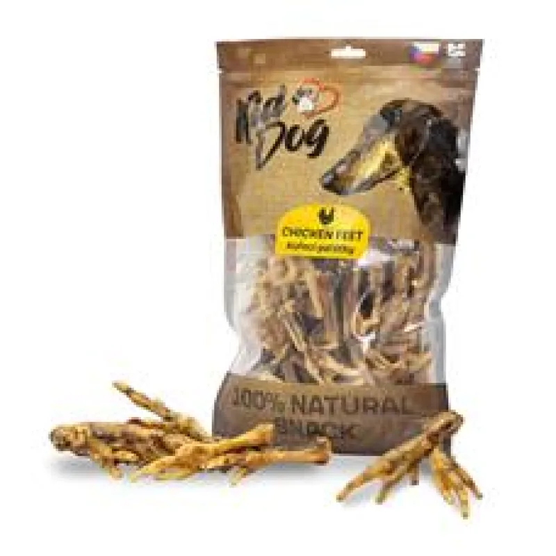 KIDDOG 100% Natural Snack, kuřecí pařátky 30ks/1 balení