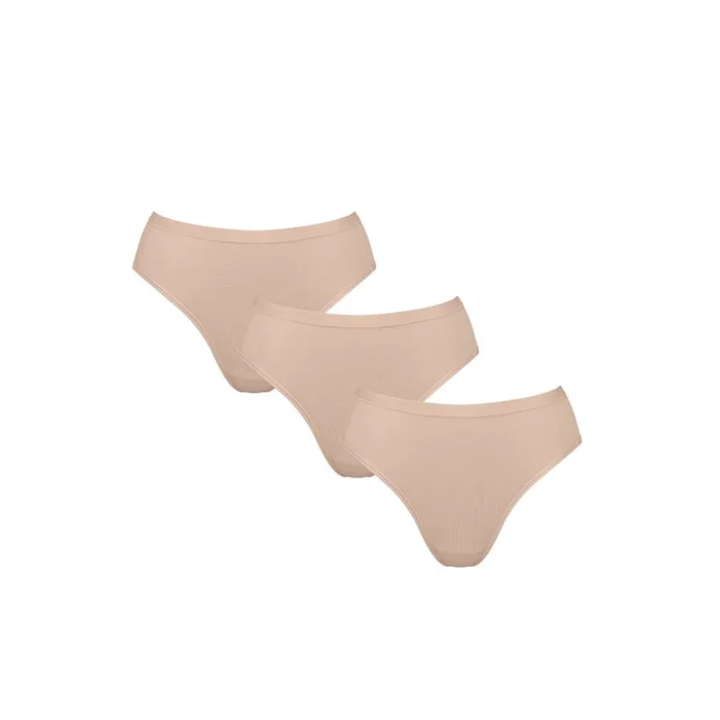 3pack organic nohavičiek SLOGGI GO daily cotton TAI béžové S