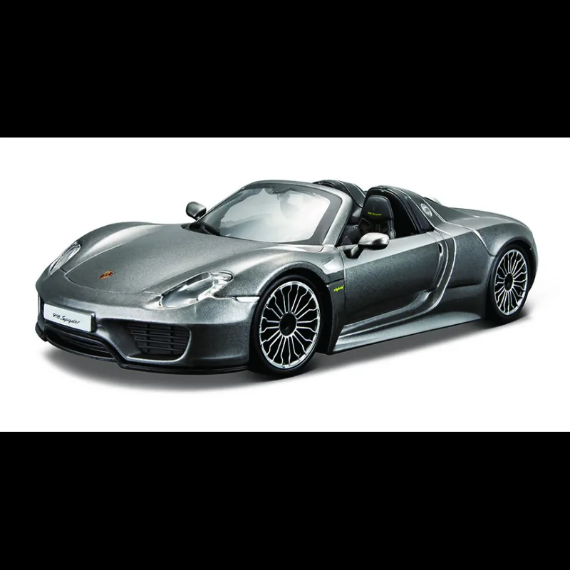 Bburago ORBICO Bburago 1:24 PORSCHE 918 SPYDER SIVÁ