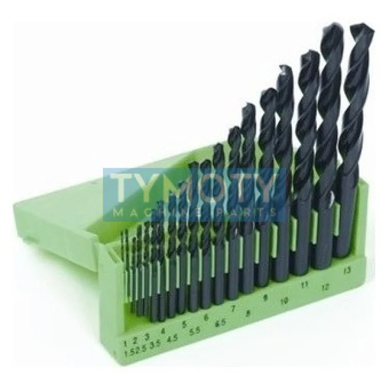 vrták do kovu HSS sada 19ks 1-13mm