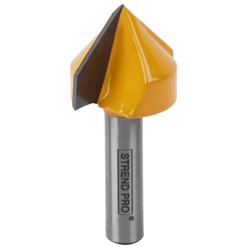 Fréza do dreva Strend Pro S8 mm, YC1308, frézka do hornej frézy, D25.40 H25.40, 90°