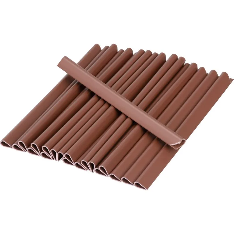 Klipsy Strend Pro EUROSTANDARD, na uchytenie pásky 19cm, antracit, RAL7016, 20 ks