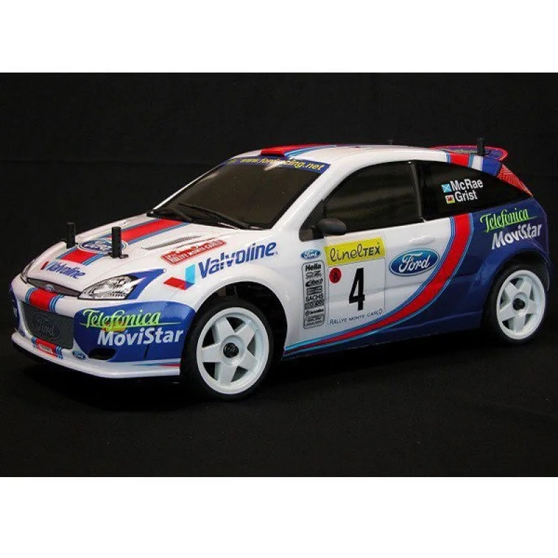 Rally legends Ford Focus WRC McRae 2001 4WD licencované proporcionálne lak. karoséria RTR sada 1:10